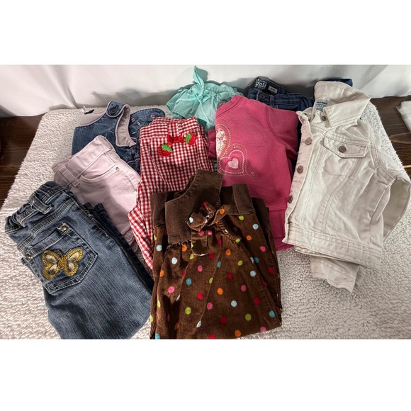 Toddler Girls Clothing Lot 10pc Baby Gap Gymboree Old Navy Cat & Jack Size 3T